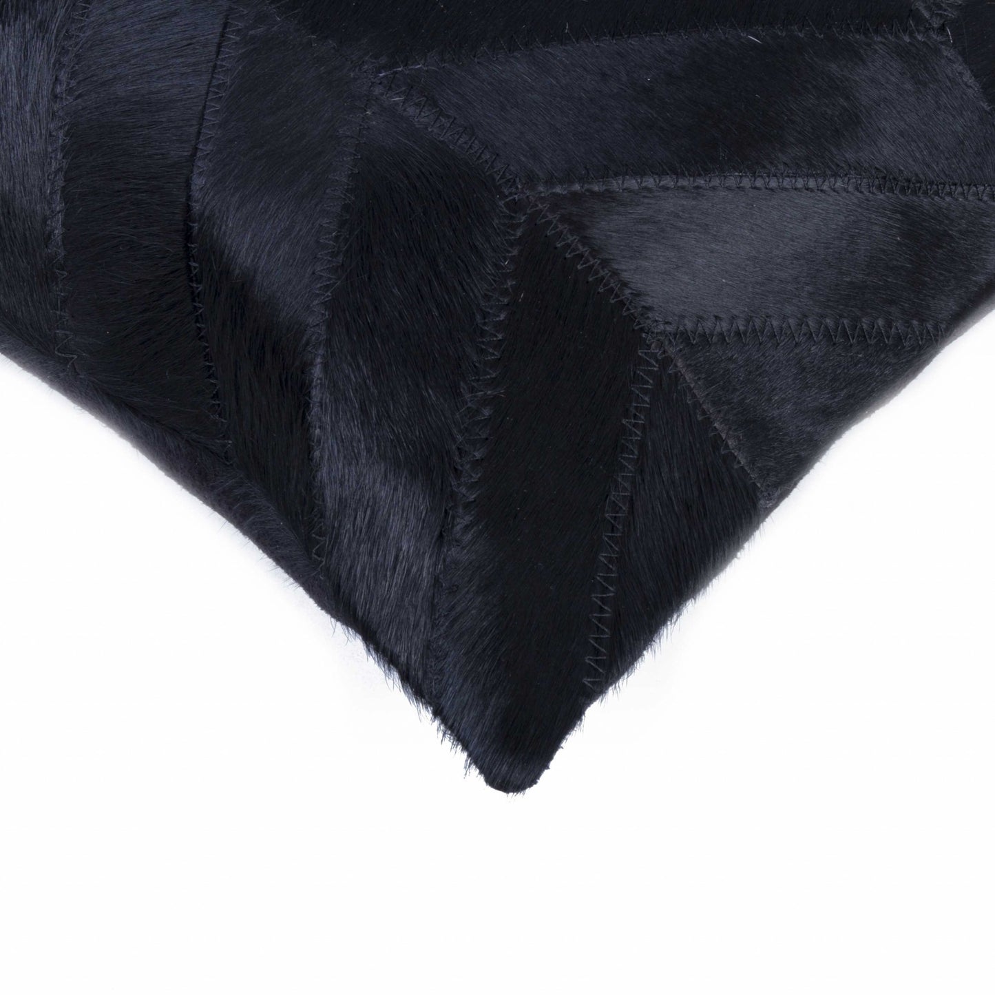 12" X 20" X 5" Black Pillow