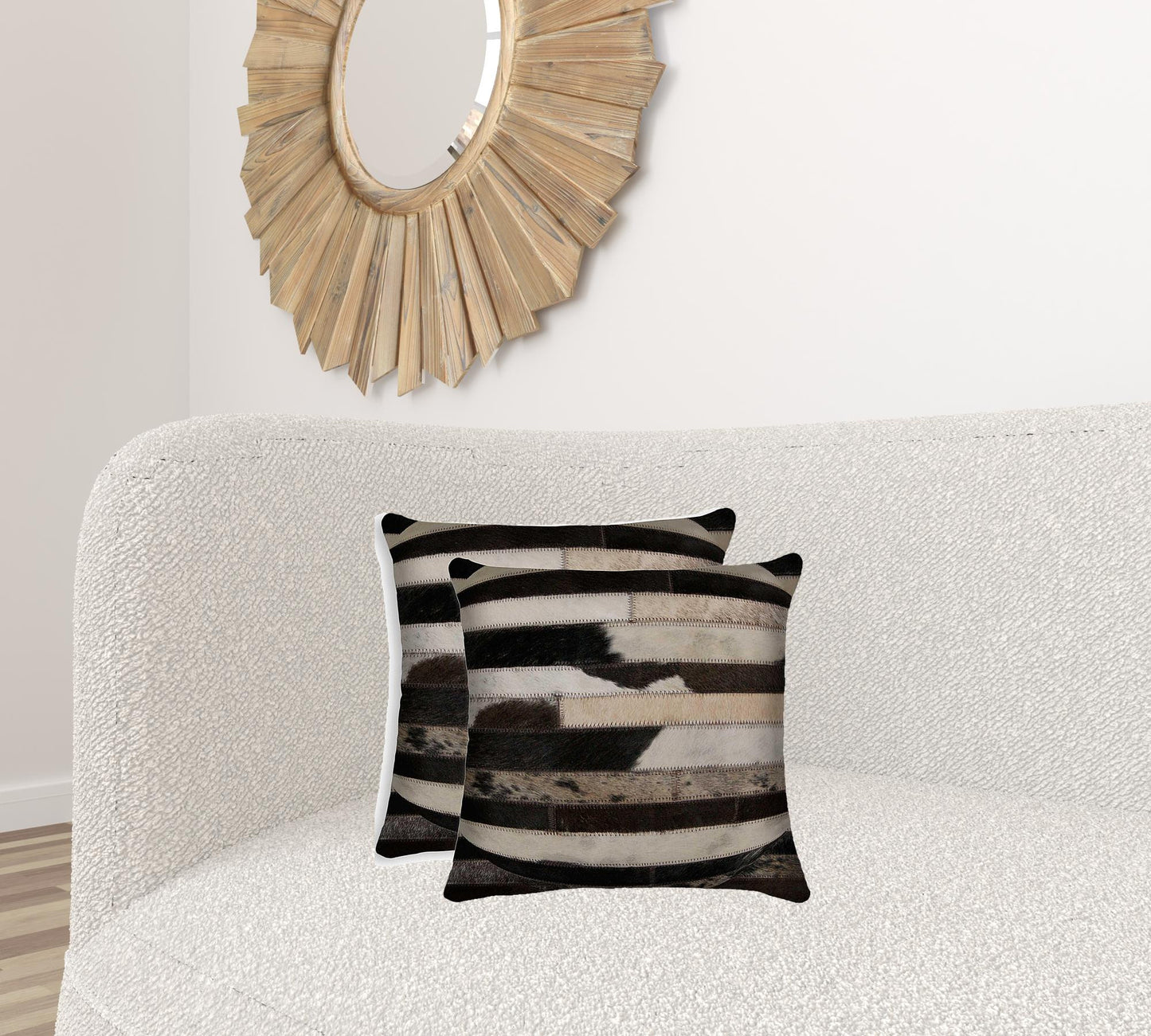 18" X 18" X 5" Tricolor Pillow 2 Pack