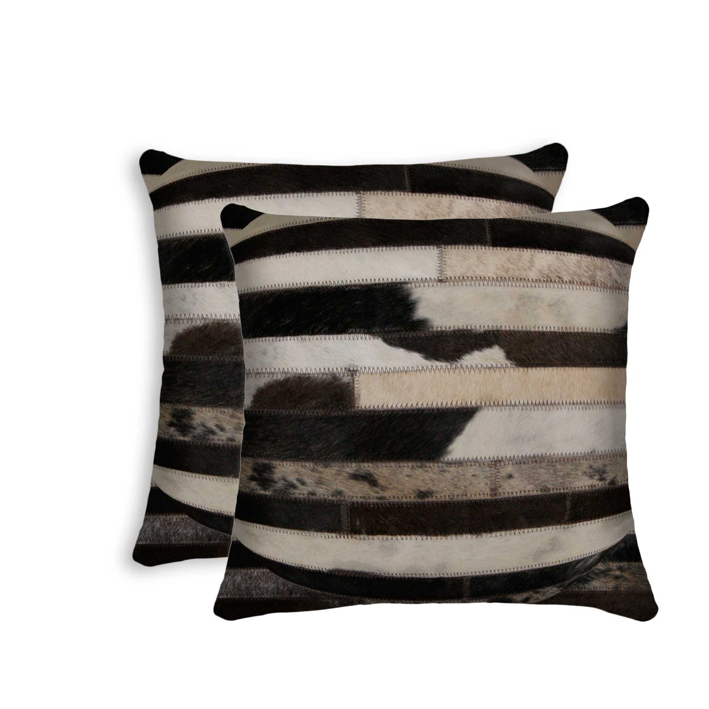 18" X 18" X 5" Tricolor Pillow 2 Pack