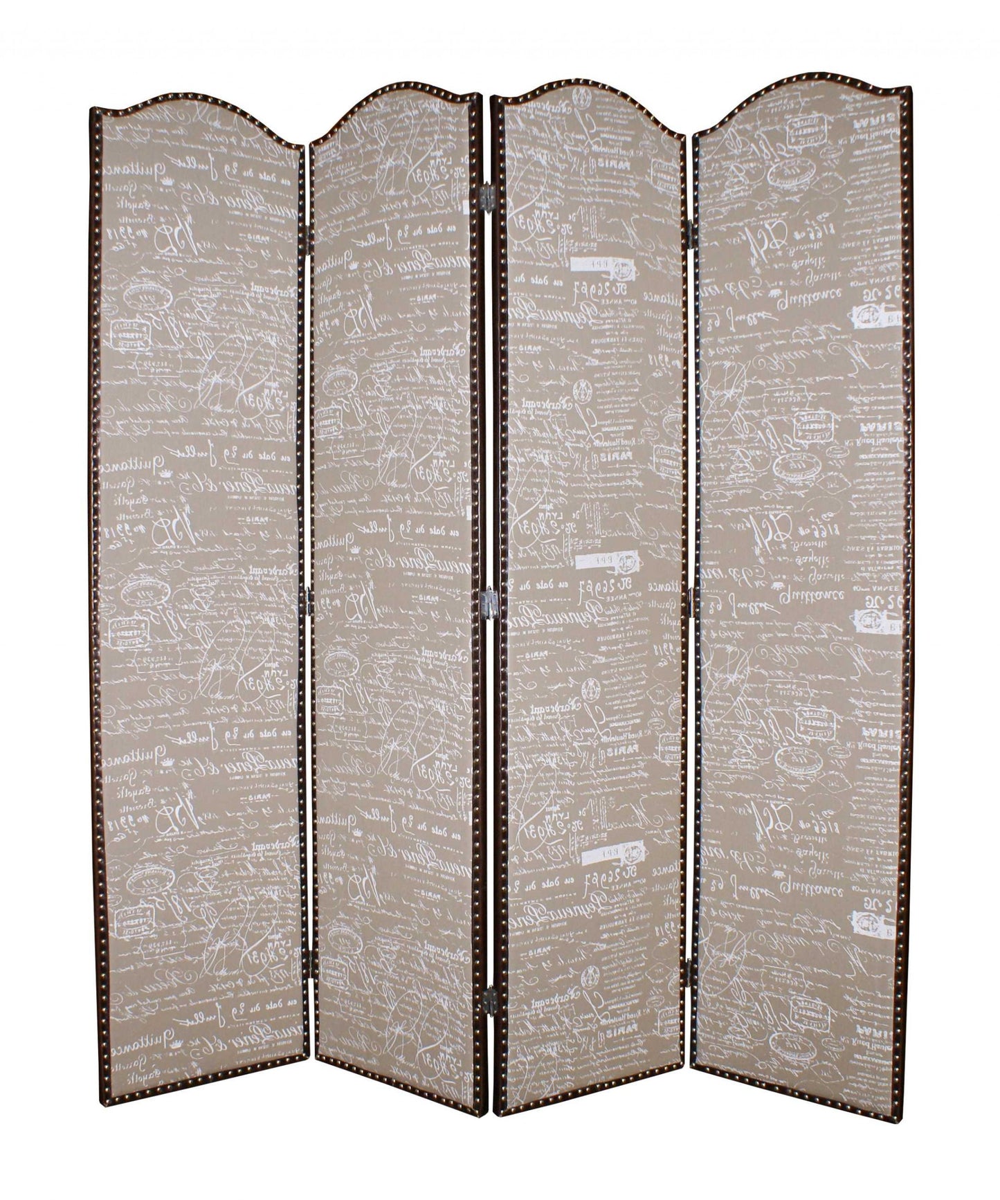 80 X 84 Tan Wood Galore Screen