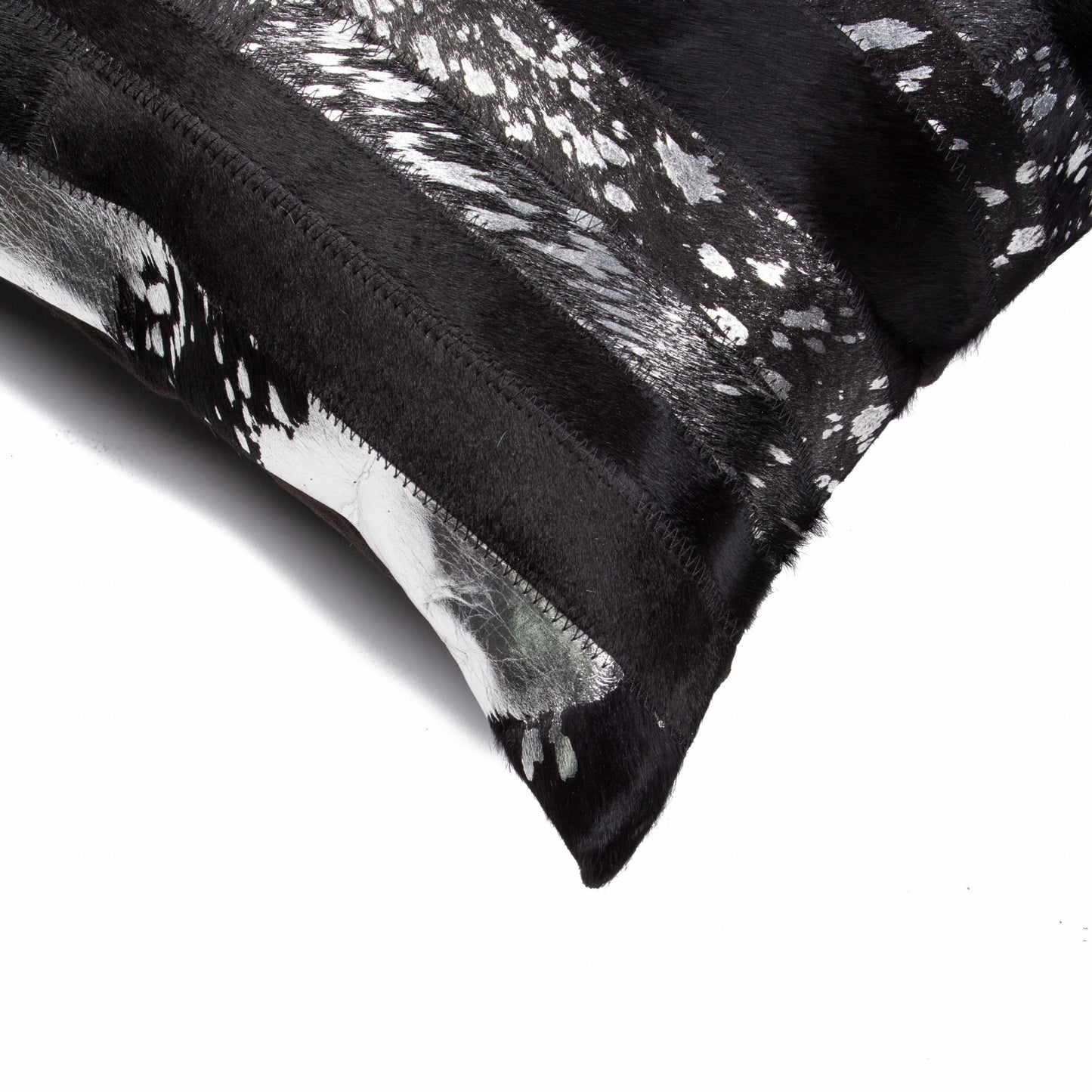 18" X 18" X 5" Gold And Black Pillow 2 Pack