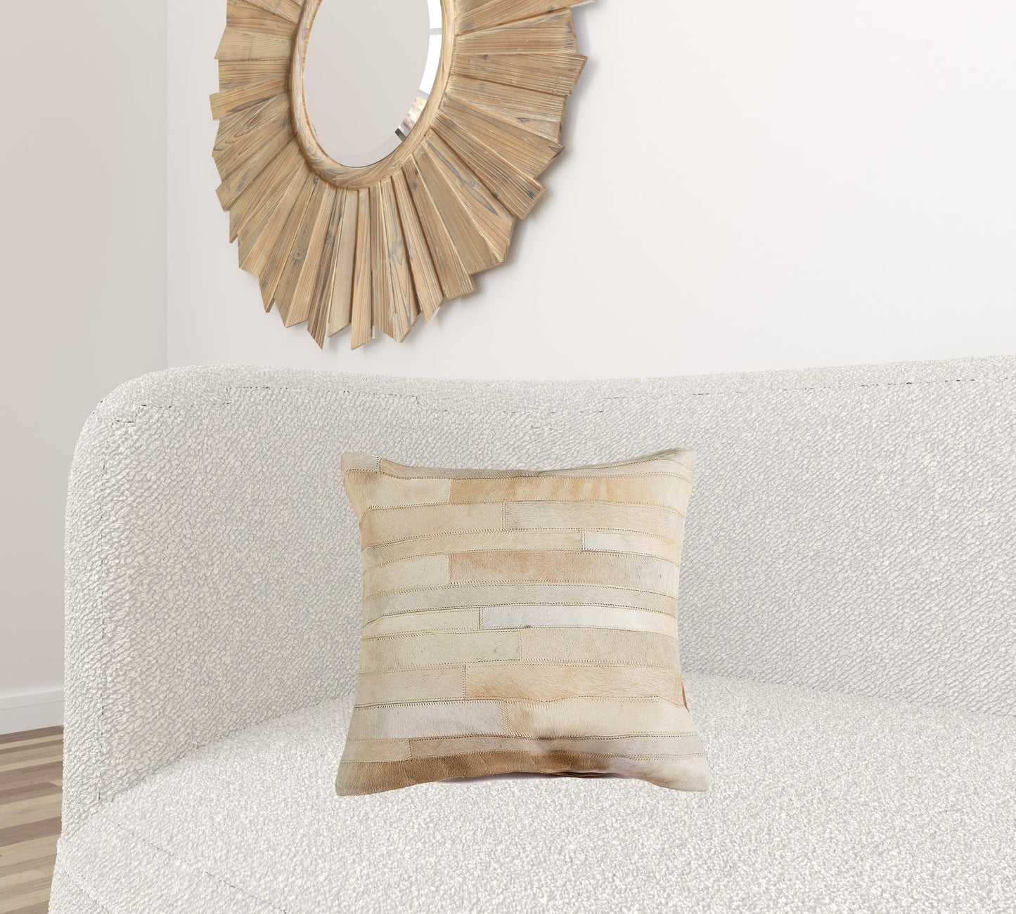 18" X 18" X 5" Natural Pillow