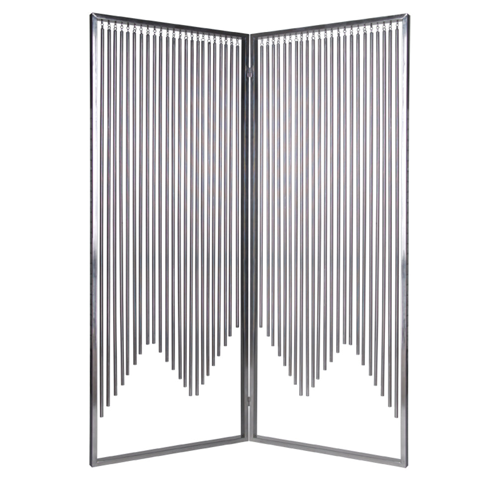 55" X 71" Silver Metal Screen