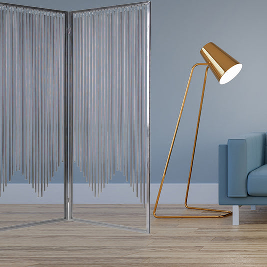 55" X 71" Silver Metal Screen