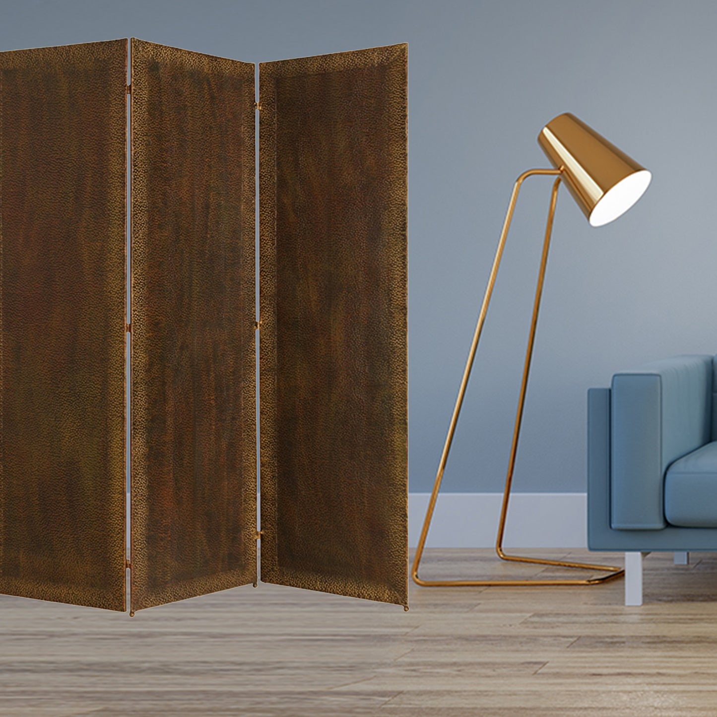 65" X 72" Bronze Wood Forger Screen