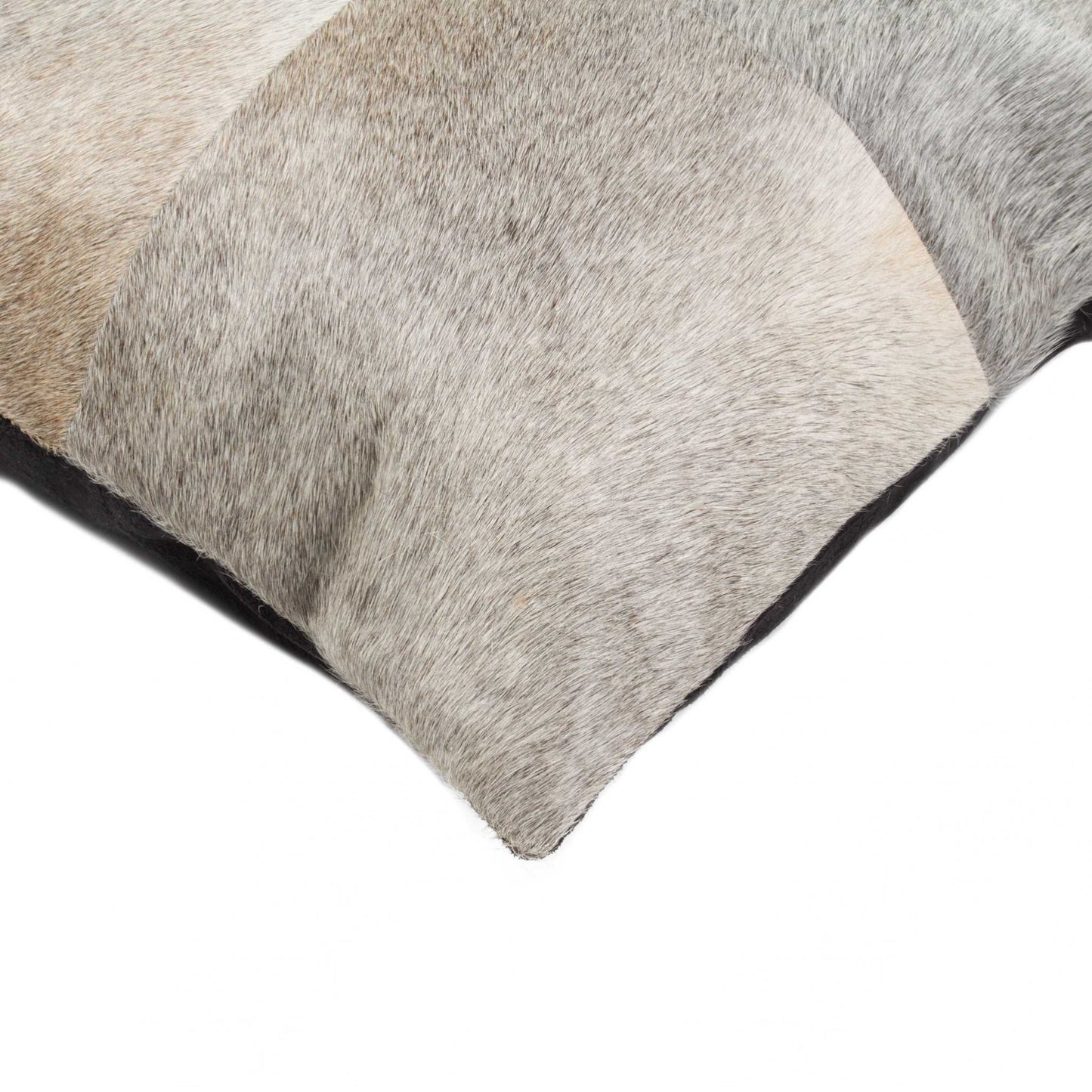 18" X 18" X 5" Gray Quattro Pillow