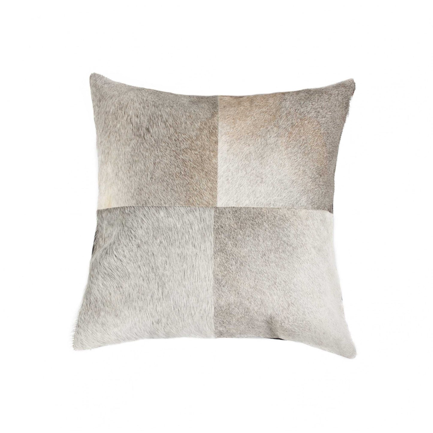 18" X 18" X 5" Gray Quattro Pillow