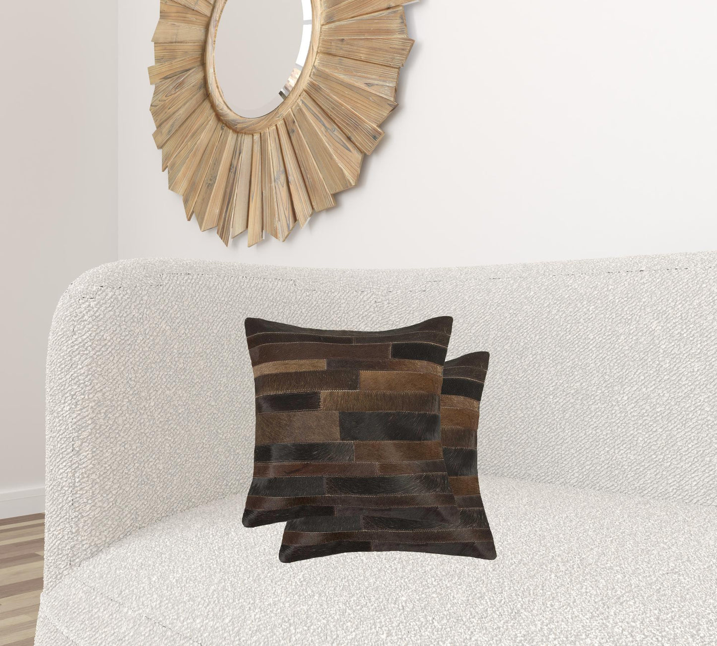 18" X 18" X 5" Chocolate Pillow 2 Pack