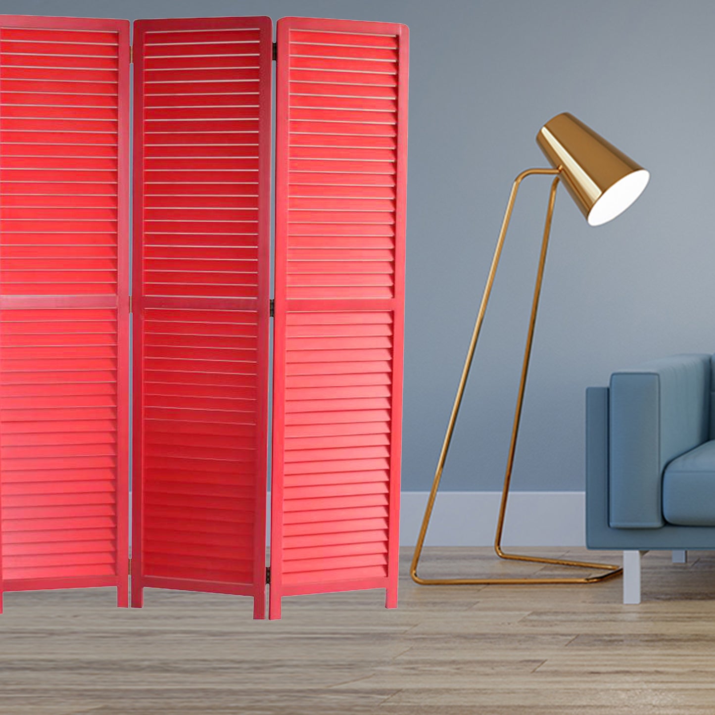 47 X 67 Red Wood Screen