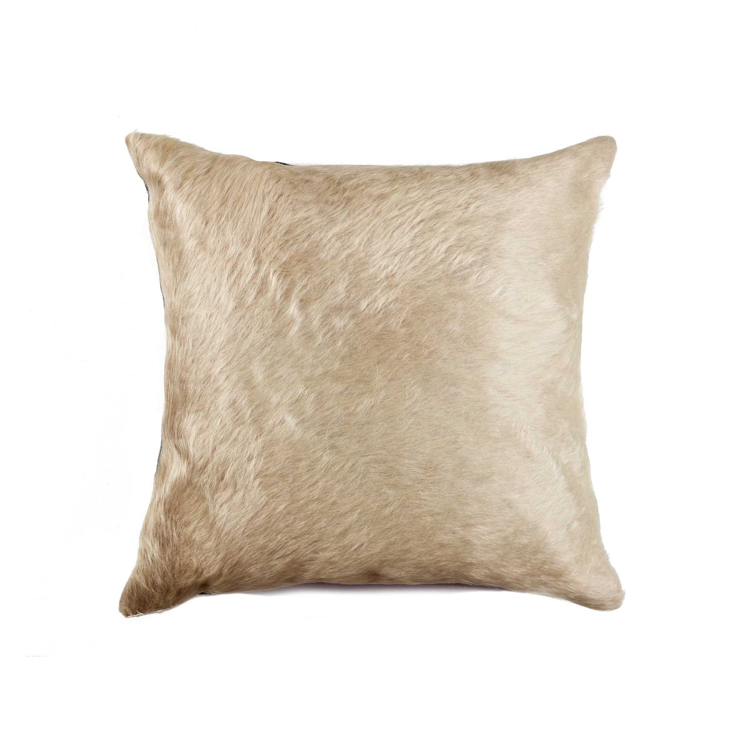 18" X 18" X 5" Natural Torino Cowhide Pillow