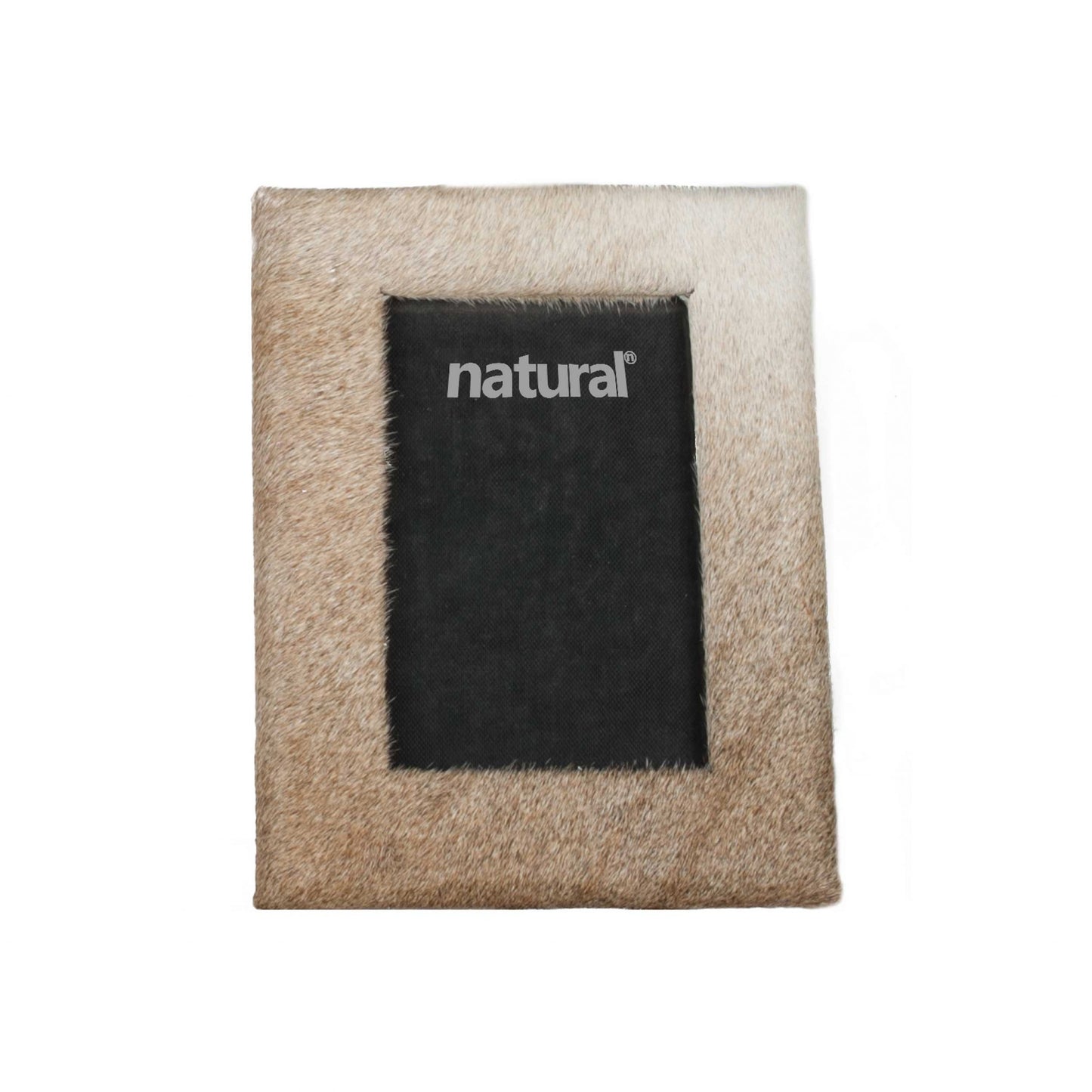 11" X 13" Natural Cowhide 8" X 10" Picture Frame