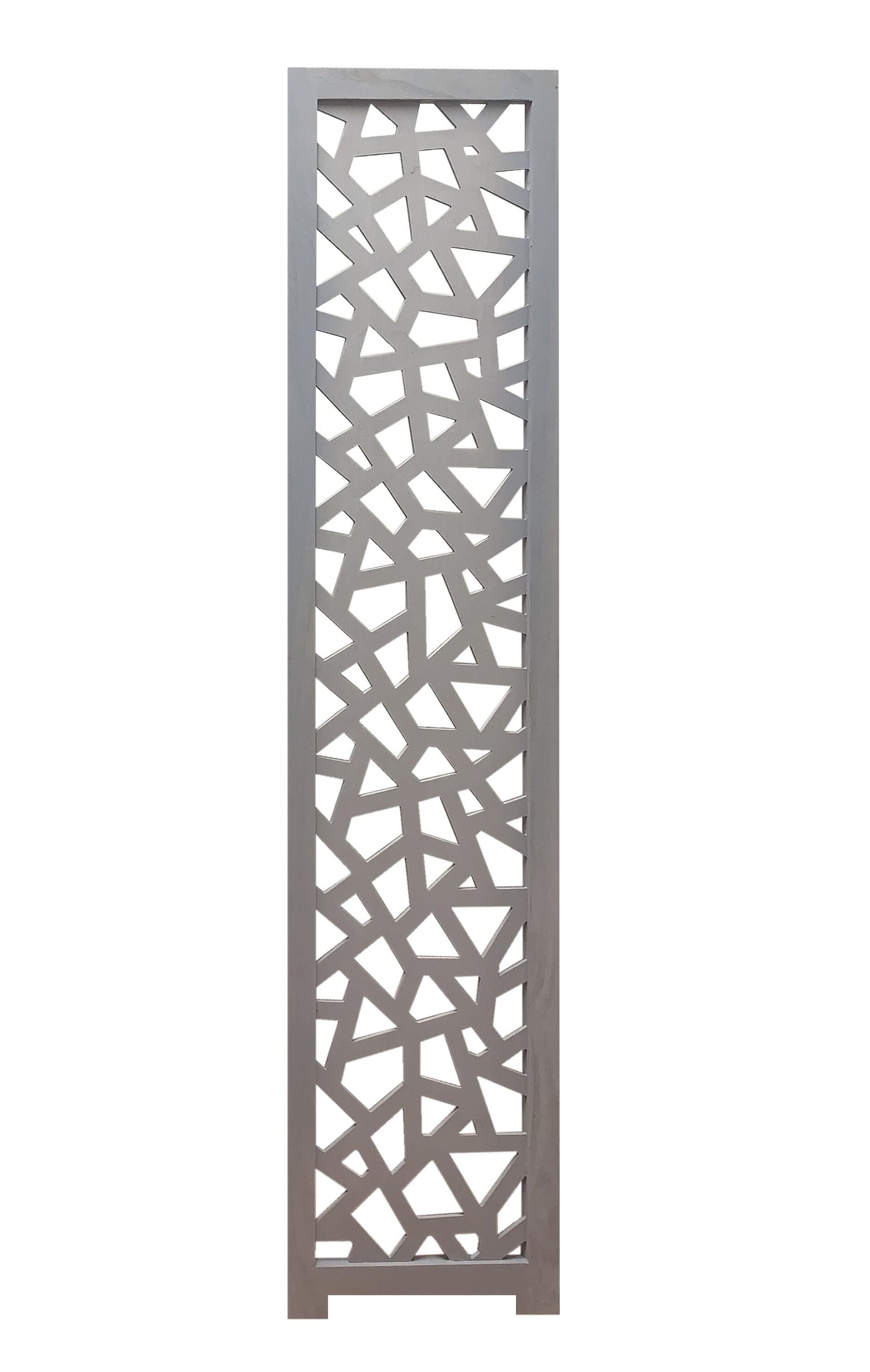 67 X 1.5 X 50 Gray Wood Screen