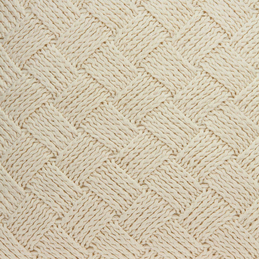 20" X 7" X 20" Transitional Beige Pillow Cover With Poly Insert
