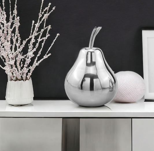 6" X 6" X 11" Buffed Polished Pear