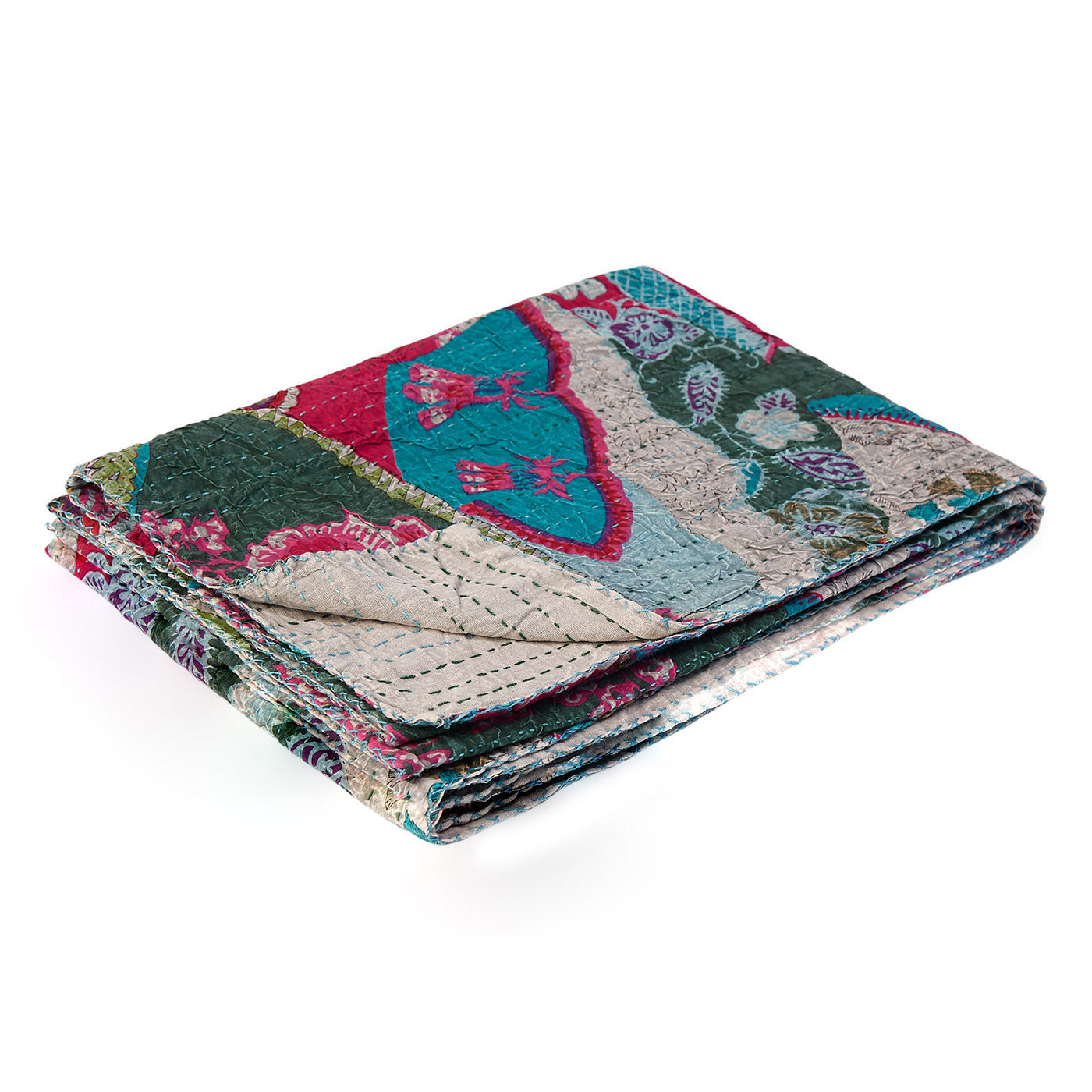 50" X 70" Multi Colored Eclectic Bohemian Traditional Throw Blankets