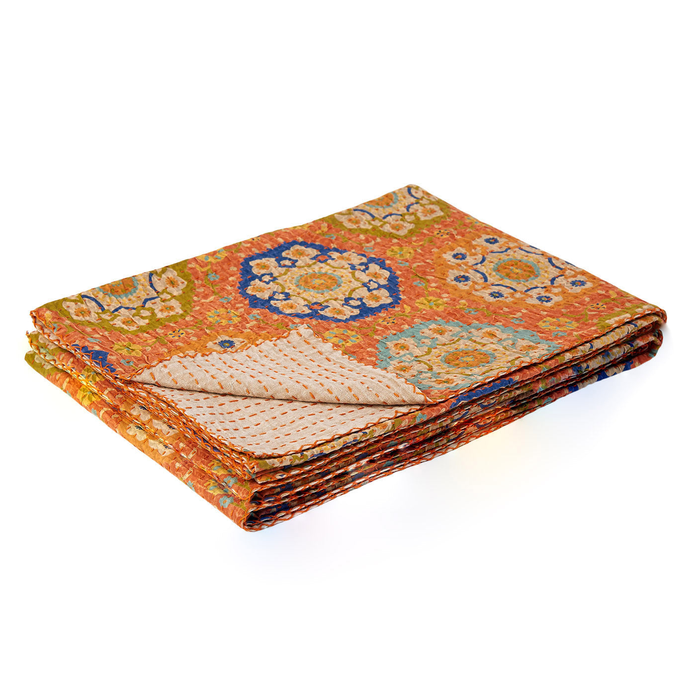 50" X 70" Multi Colored Eclectic Bohemian Traditional Throw Blankets