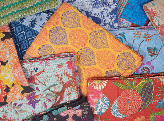 50" X 70" Multi Colored Eclectic Bohemian Traditional Throw Blankets