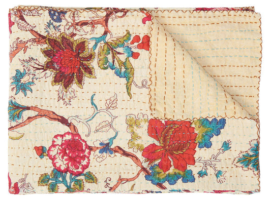 50" X 70" Multi Colored Eclectic Bohemian Traditional Throw Blankets