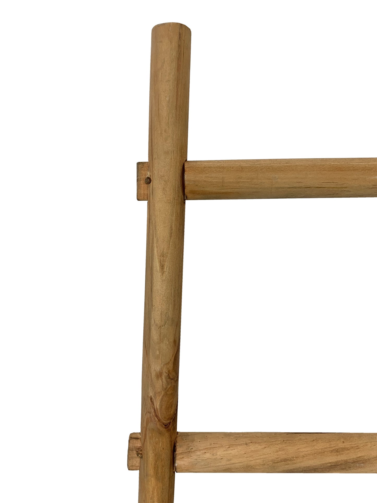 59" X 18" X 2" Brown Decorative Ladder Shelve