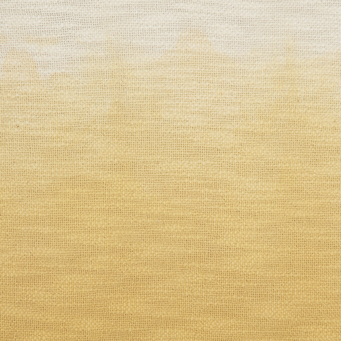 22" Yellow Ombre Tasseled Throw Pillow