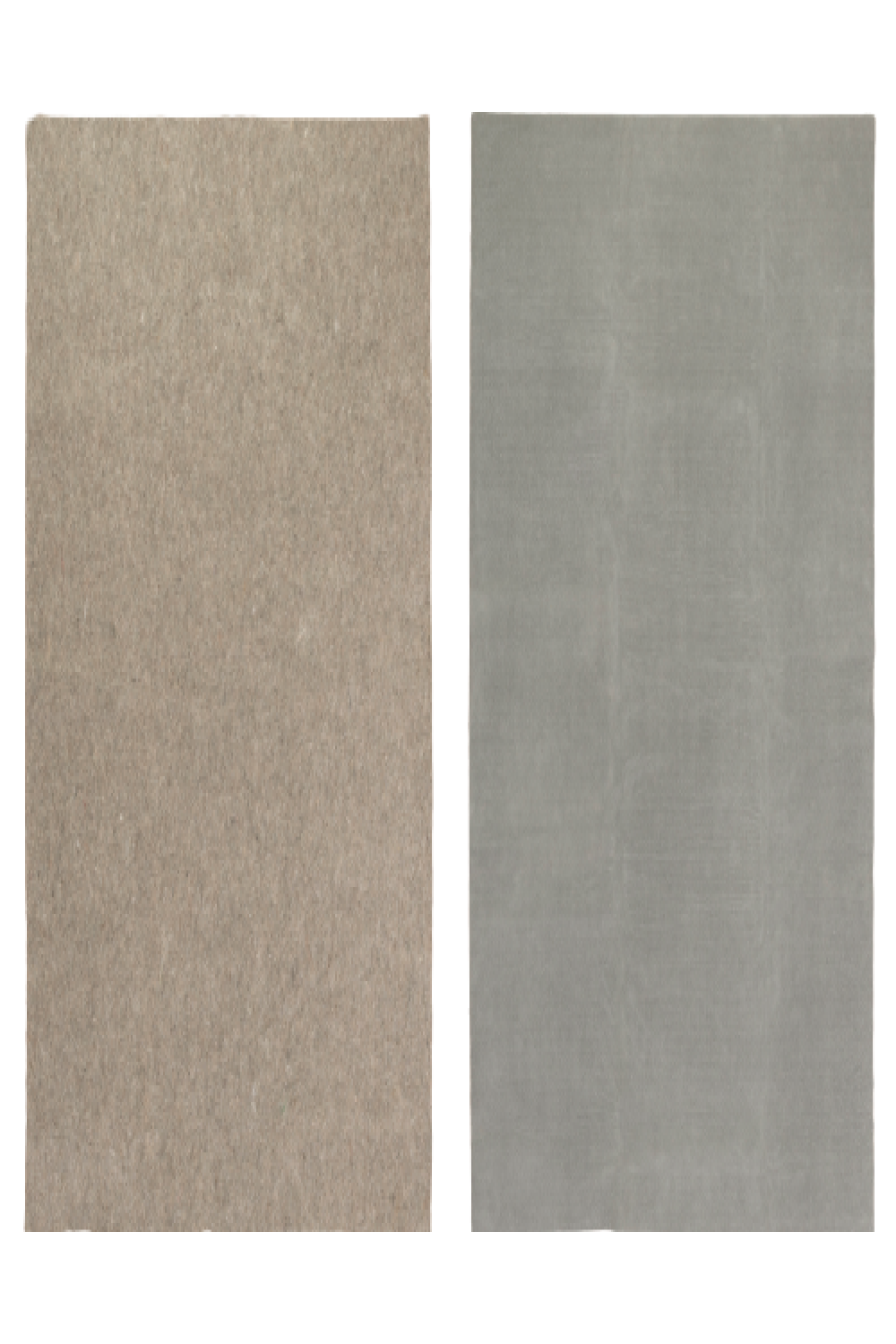 2" X 12" Grey Non Slip Runner Rug Pad