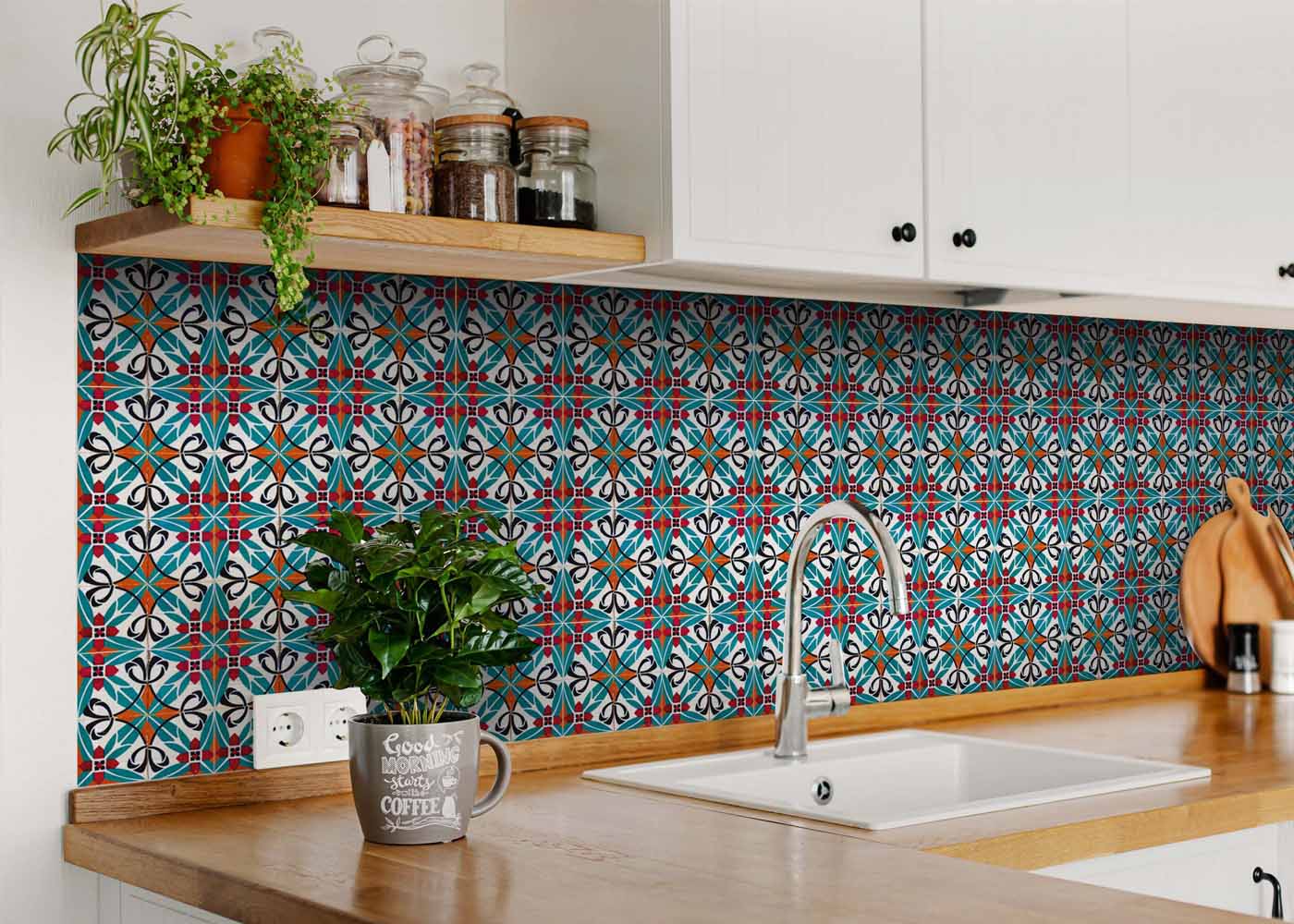7" X 7" Cali Venice Removable Peel And Stick Tiles