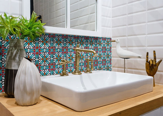 5" X 5" Cali Venice Removable Peel And Stick Tiles