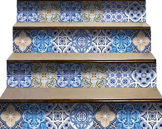 4" X 4" Dianna Mutli Mosaic Peel And Stick Tiles