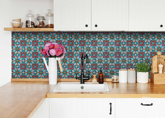 8" X 8" Cali Venice Removable Peel And Stick Tiles