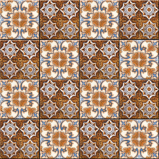 5" X 5" Bella Terra Peel And Stick Removable Tiles