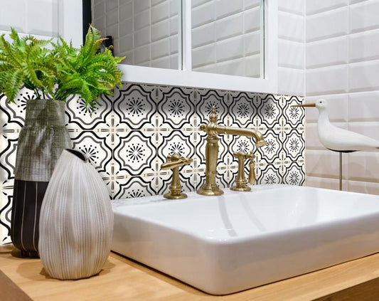 5" X 5" Glenda Sage Removable Peel and Stick Tiles