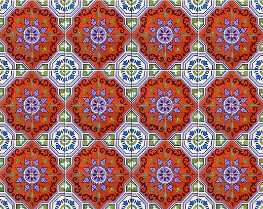 6" X 6" Sage Terra Removable Peel and Stick Tiles