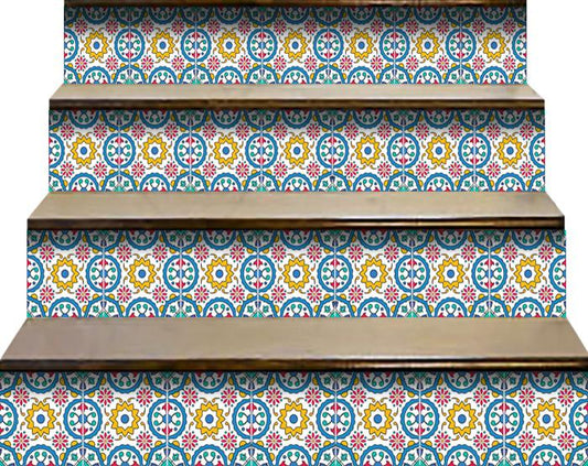 6" X 6" Raffia Gia Removable Peel and Stick Tiles