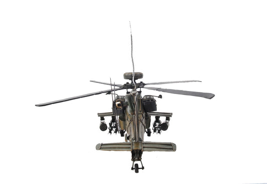 Ah-64 Apache Helicopter Sculpture