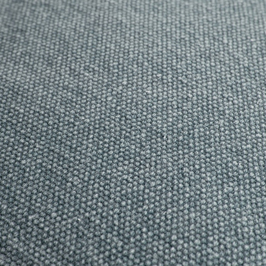 Teal Solid Reversible Cotton Velvet Throw Pillow