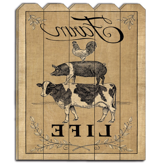 Farm Life Unframed Print Wall Art