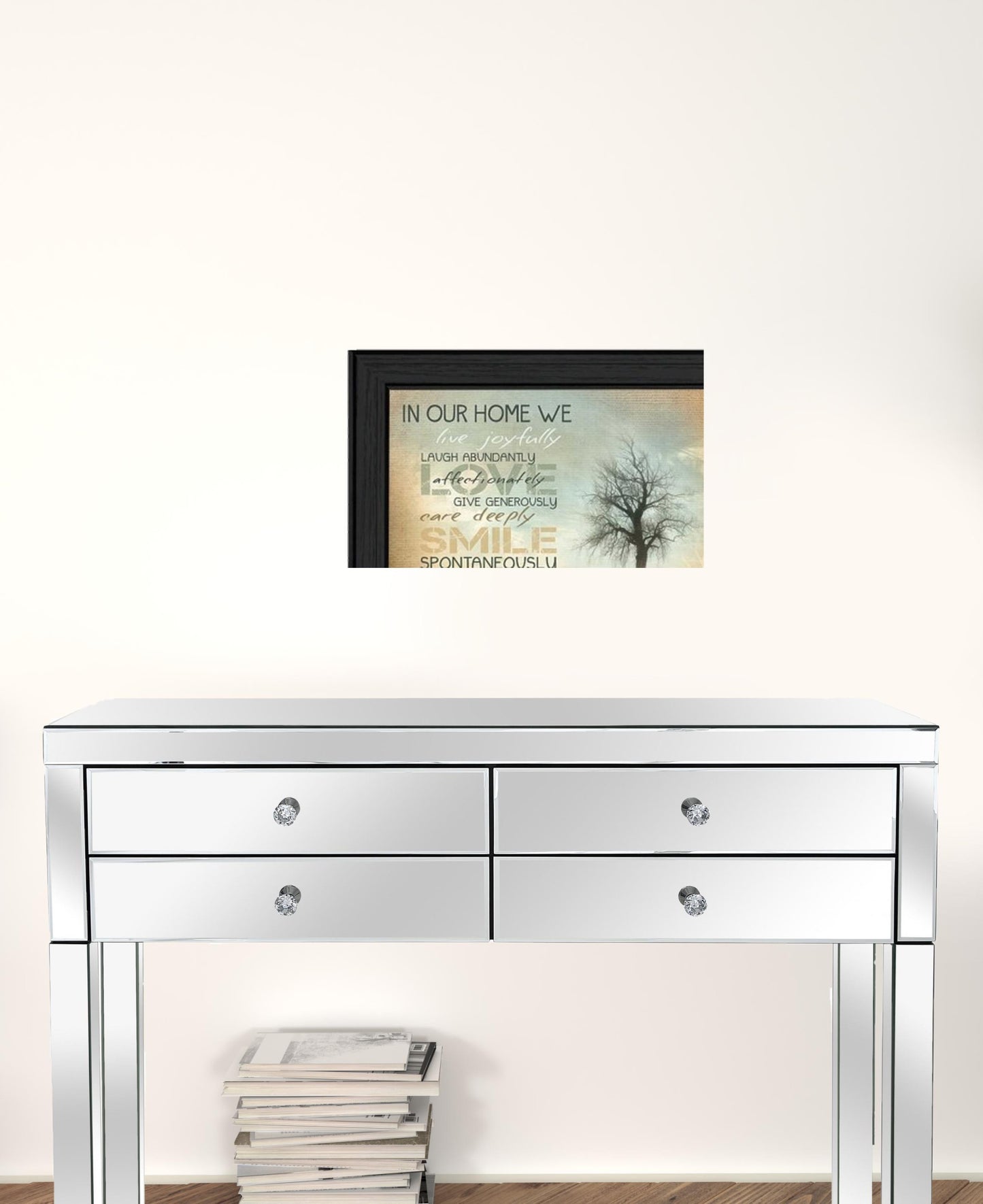 Set Of Two Meaning 2 Black Framed Print Wall Art