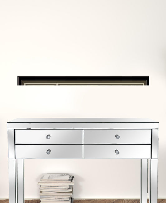 Walk In The Light 1 Black Framed Print Wall Art