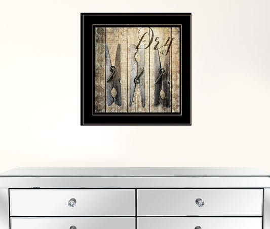 Dry 2 Black Framed Print Wall Art