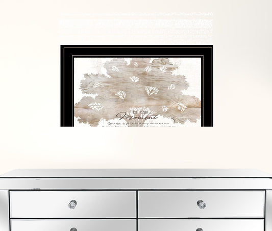 In The Moment 3 Black Framed Print Wall Art