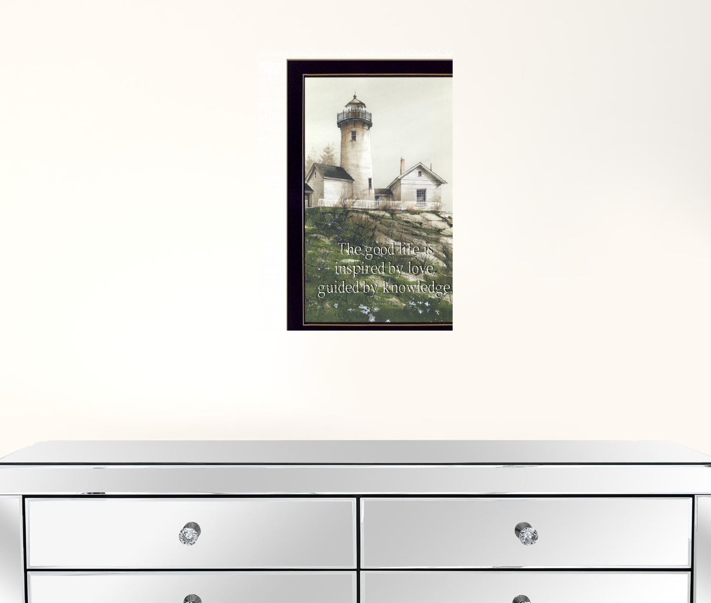 Guided Black Framed Print Wall Art