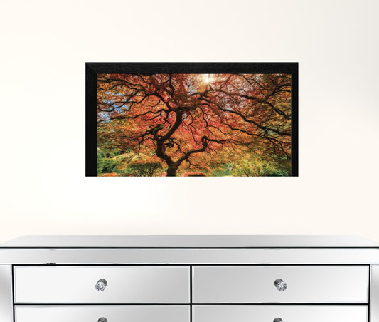 First Colors Of Fall Black Framed Print Wall Art