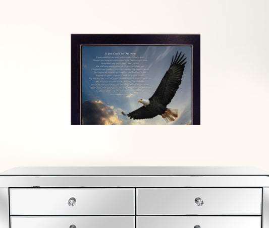 If You Could See Me Now 1 Black Framed Print Wall Art