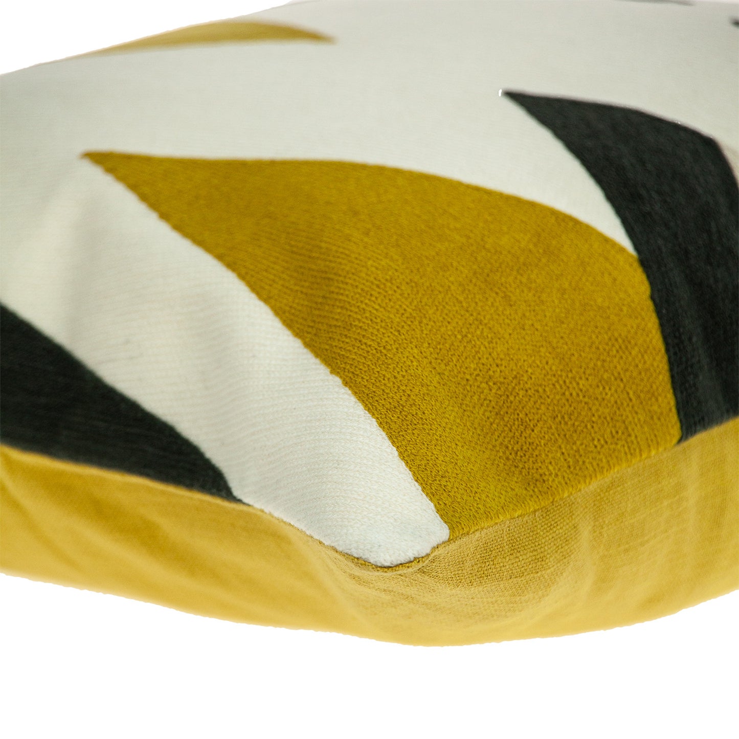 20" X 20" White Zippered 100% Cotton Throw Pillow