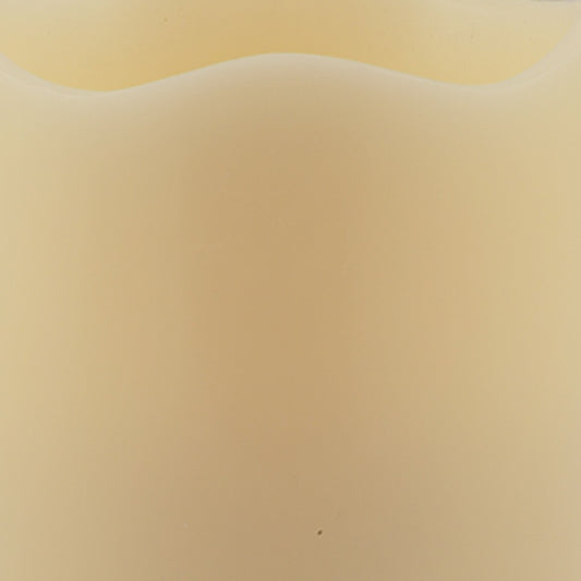 5" Ivory Flameless Pillar Candle