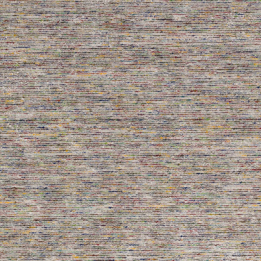 12' X 18' Grey Blue And Yellow Wool Hand Loomed Handmade Area Rug