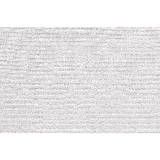 10' White Hand Woven Distressed Runner Rug