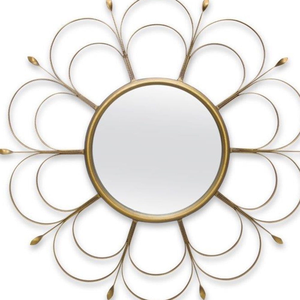 Gold Metal Wall Decor