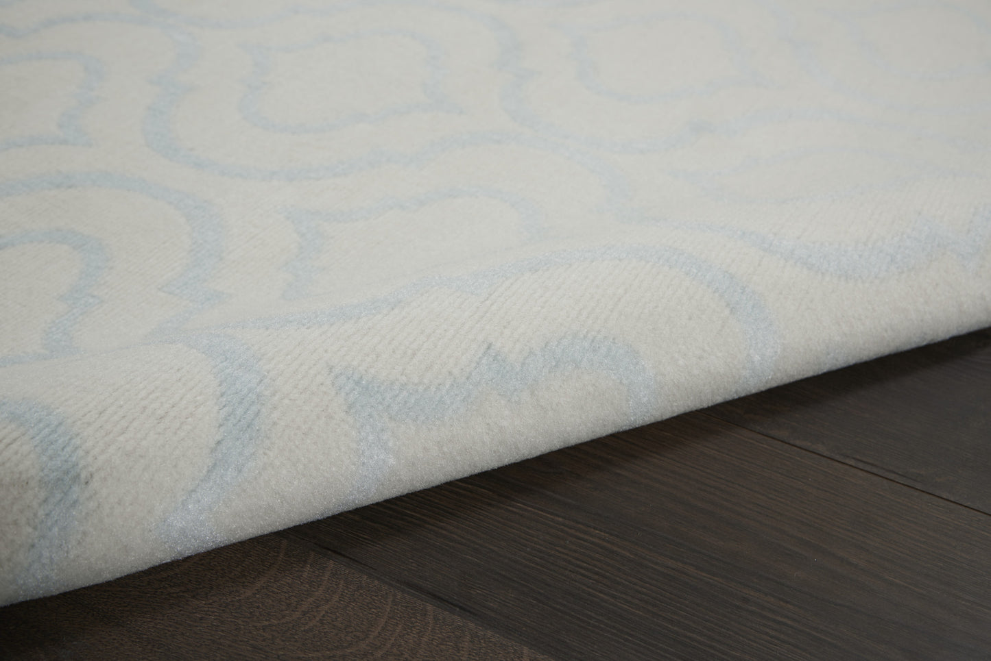 5' x 7' Gray Moroccan Power Loom Area Rug