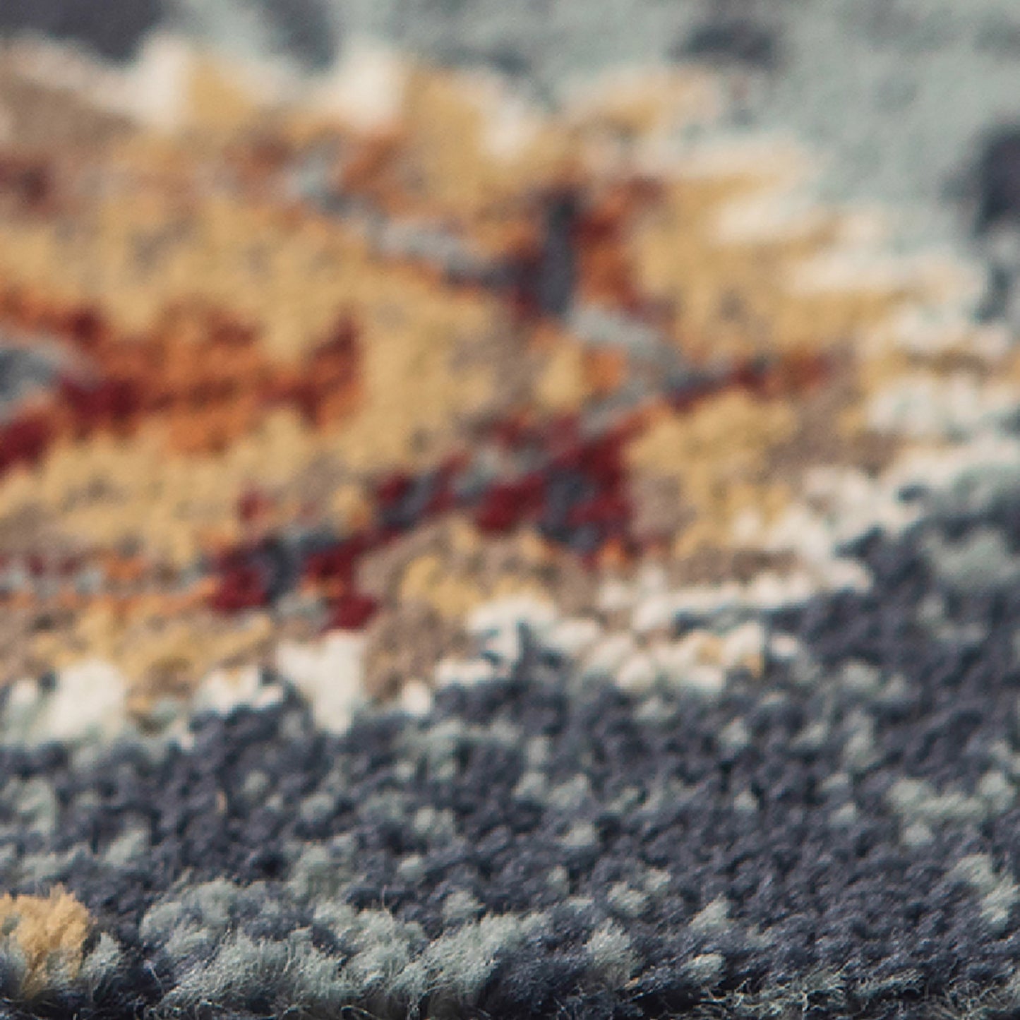 8' x 10' Teal Blue Oriental Power Loom Area Rug